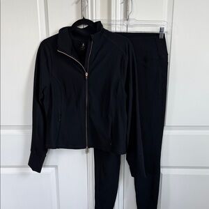 Skechers Black Jacket and leggings